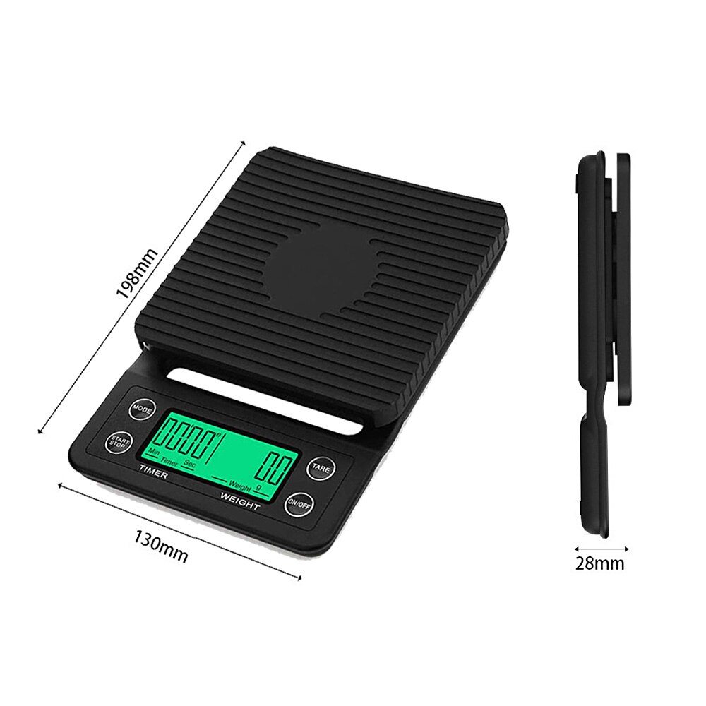 3/5 KG Digital LCD Electronic Digital Kitchen Scale Home Garden Food Balance Weighing Kitchen Accessories Coffee Weighing Scale