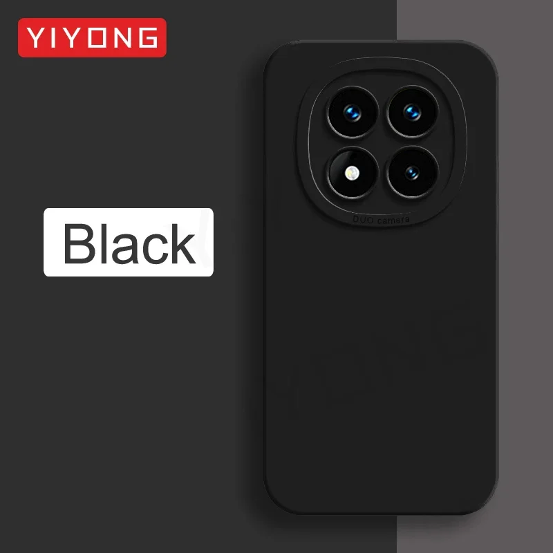 Para Redmi Note14 Pro YIYONG Original cubierta suave de silicona líquida para Xiaomi Redmi Note 14 13 Pro Plus Xiomi Note13 5G funda de teléfono: Beige / Para iPhone 16 Pro Max