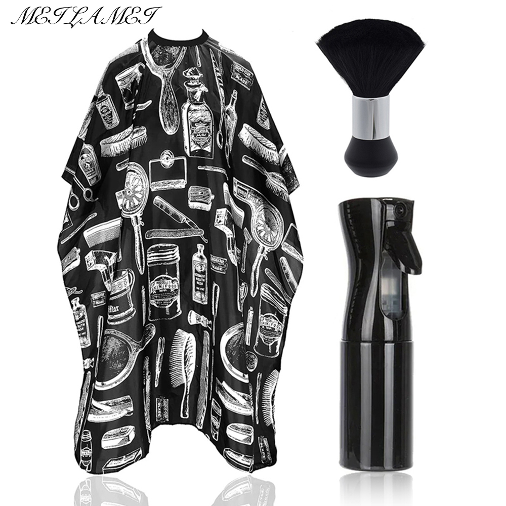 Professionele waterdichte kapperssjaal Bib-papier Set Nylon Kapsalon Kleding Gehakte haarisolator Haarverfgereedschap