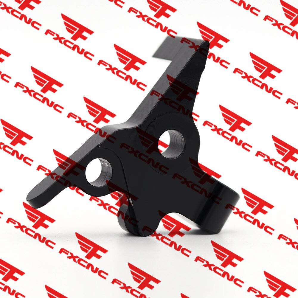 CNC Motorcycle Clutch Lever Left Side Head Adapter Mount Bracket Motor Brake Lever Right Side Head Adapter For Honda Kawasaki: L43