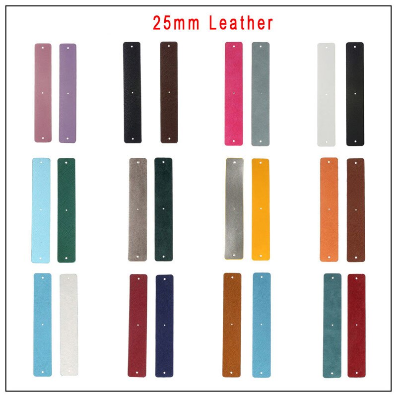 Cremo roségouden manchet bangle bijoux acier inoxydable femme manchette armband omkeerbare lederen band sieraden: 25mm leren