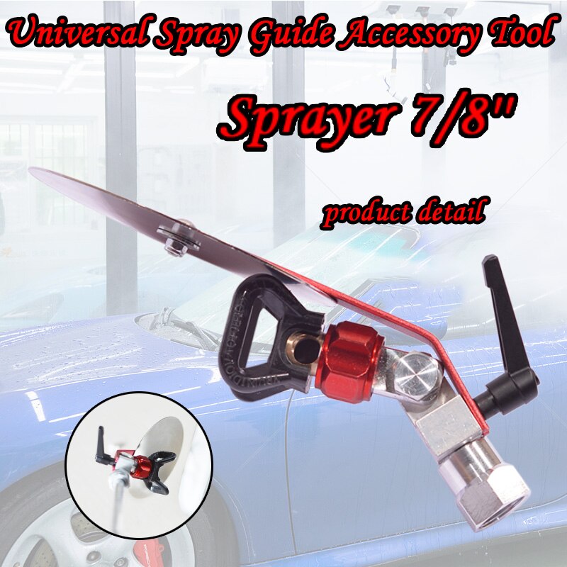 7/8 ''Universele Spray Gids Accessoire Tool Voor Verfspuit 7/8'' Druk Spuitpistool Universele Airless Spuitmachine