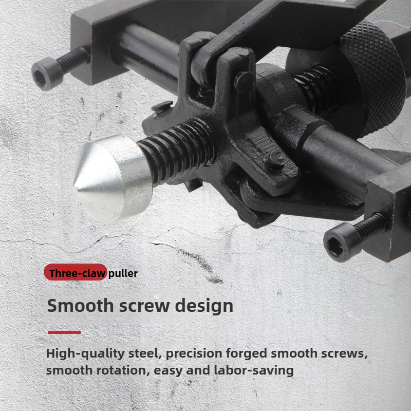 Laakerin ulosvetäjä työkalusarja irrotin kolmikynsinen ulosvetäjä autonkorjauksen purkutyökalu työtä säästävä auton laakerin poisto autotarvikkeet