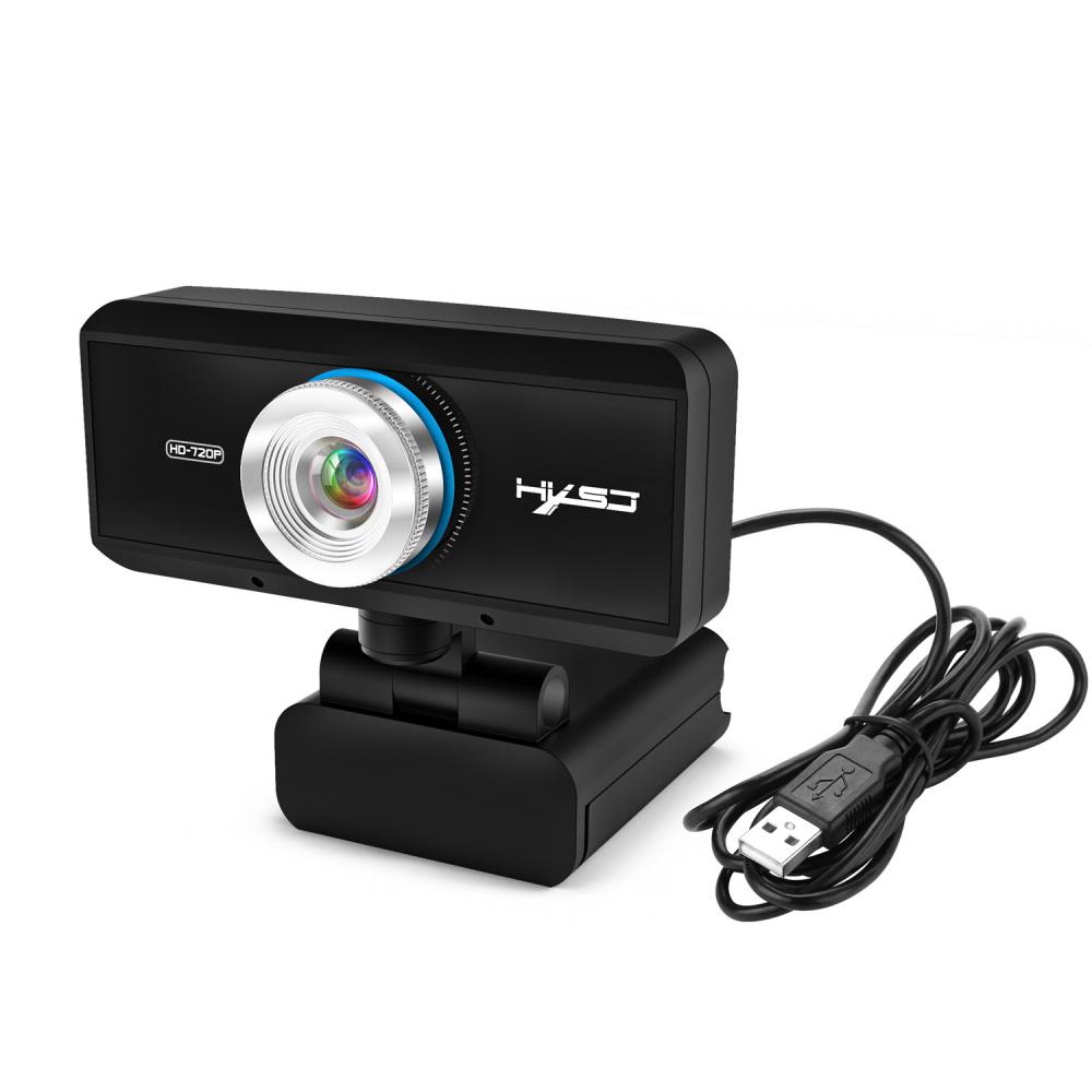 HXSJ S90 HD Webcam 720P Web Cam 360 Gradi di Rotazione Della Macchina Fotografica del PC Video Registrazione Con Microfono Riduzione Del Rumore