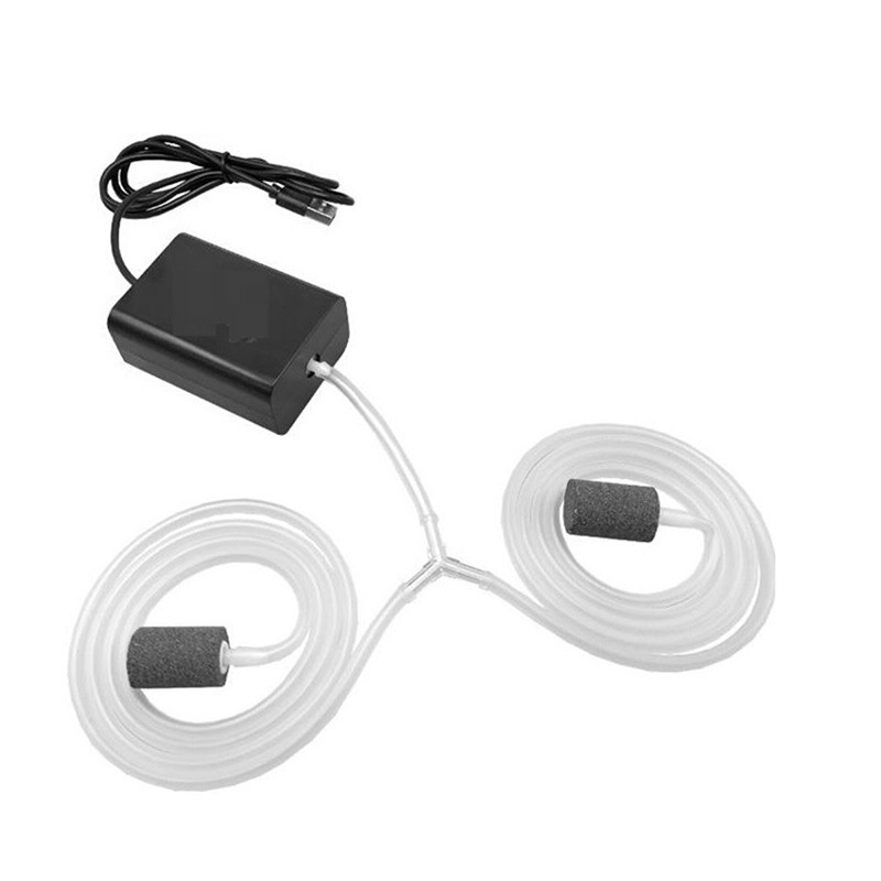 Portable Fishing Water Oxygen Pump 3W 5V Pond Aquarium Air Aerator with Solar Panel Air Compressor Aerator