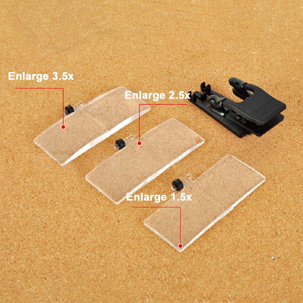 Magnifying Glass  Optical Instruments  Folding  Clip On Eyeglass Loupe