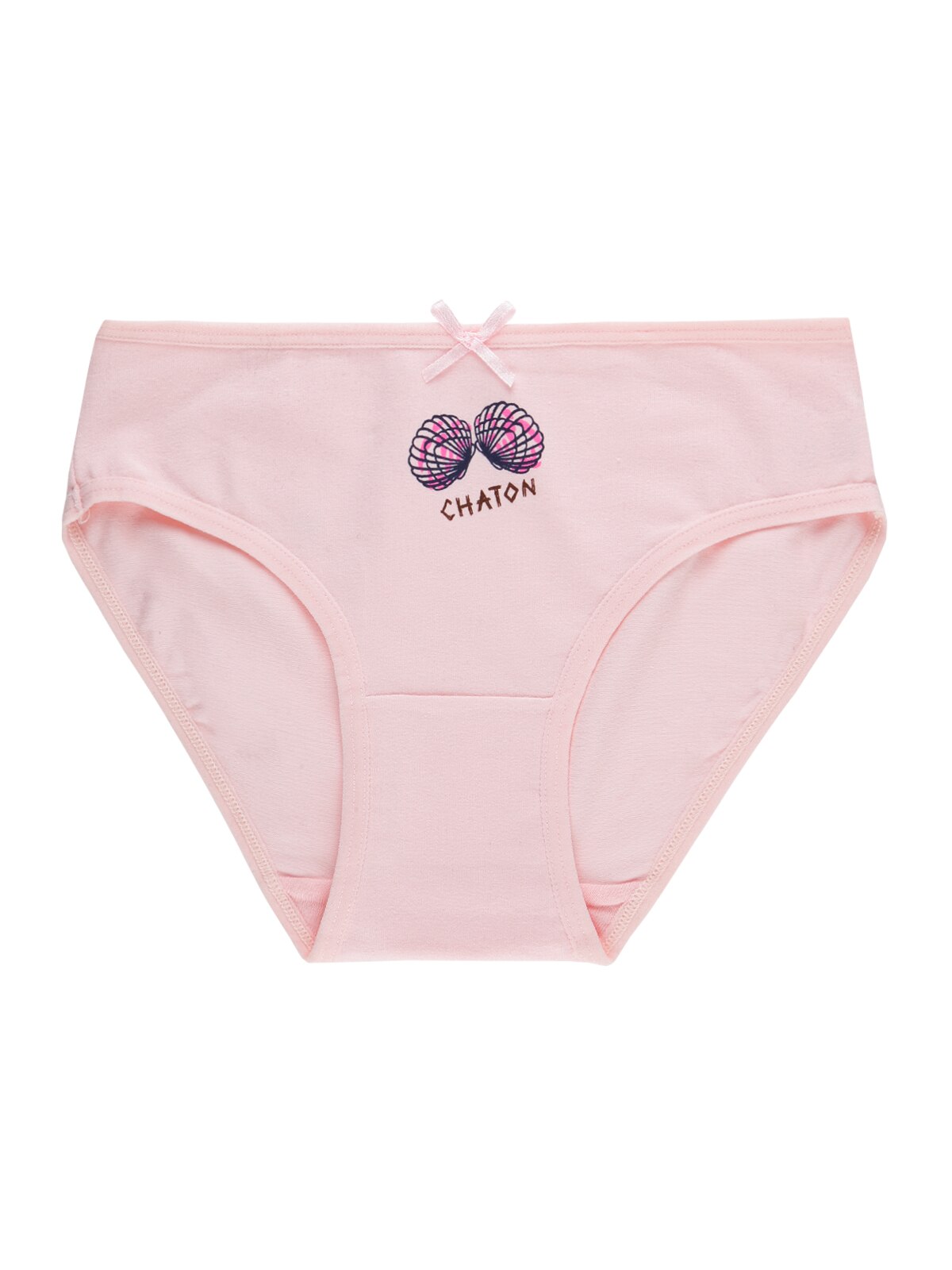 Slip rose coton stretch