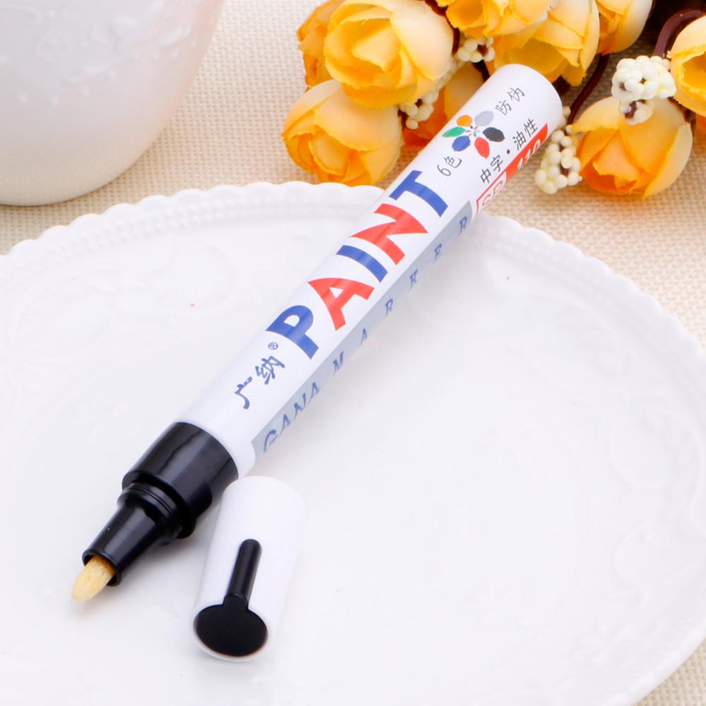 2017Smoth Universal Waterproof Car Tyre Tire Pen Permanent Tread Rubber Metal Paint Marker