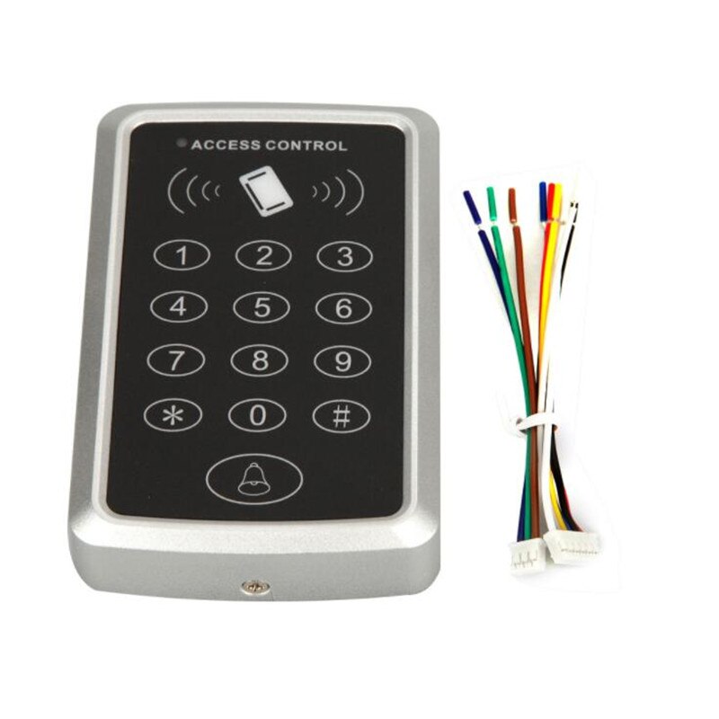 125KHz RFID Access Control Keypad EM Card Reader For Door Access Control System Lock: access control