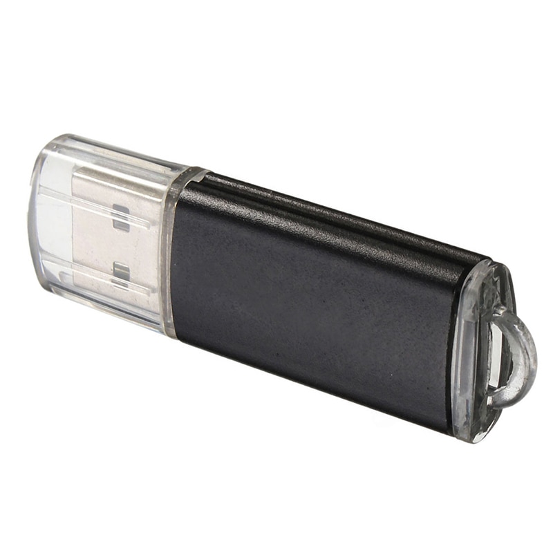 10 stücke 64MB USB 2.0 Blitz Erinnerung Stock Stock Daumen Schwarz