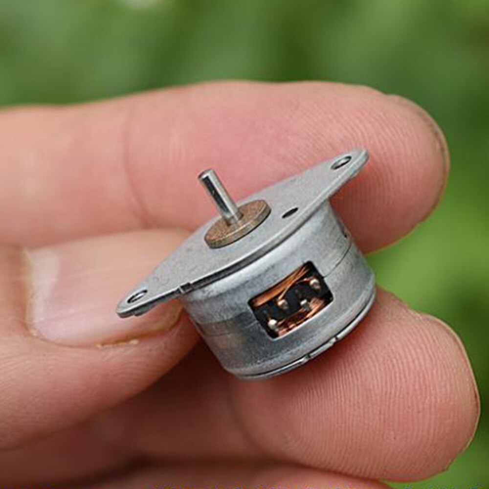 Micro 15mm 2-phase 4-wire Stepper Motor electric DC 5V Mini Step Angle 18 Degrees 14Ohm Precision Accessories M15SP-1N