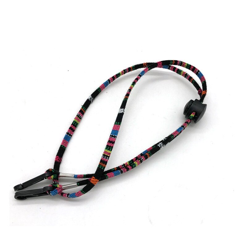 1Pc w stylu etnicznym maska smycz okulary smycz linowa wygodny pas regulowane okulary łańcuch dla dorosłych i dzieci: 07