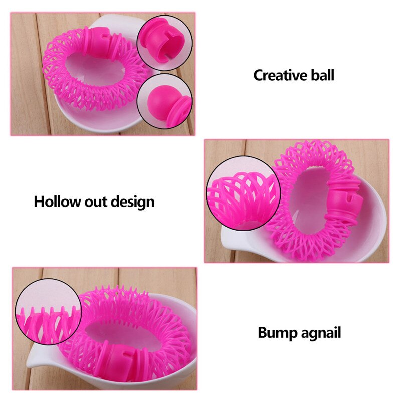Magie Curler Haar Rollen Locken Rolle Glück Donuts Lockiges Haar Styling Rolle Frisur Magie Bendy Curler Spiral- Locken DIY Werkzeug