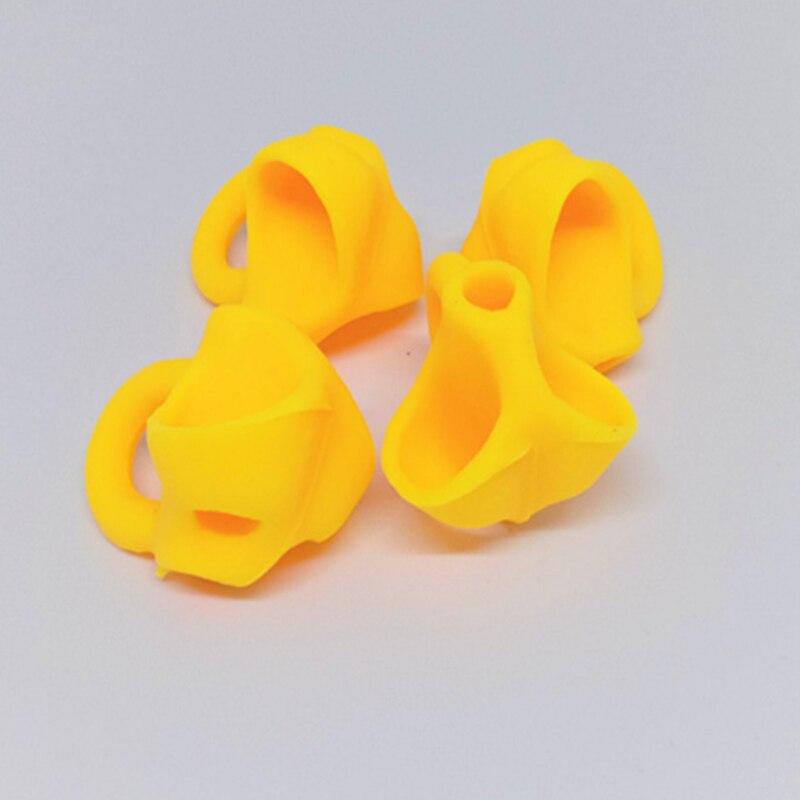 3pcs Magic Silicone Pencil Grip Beginner Writing Aid Tool Baby Double Thumb Posture Correction Tool Pen Holder Student Education