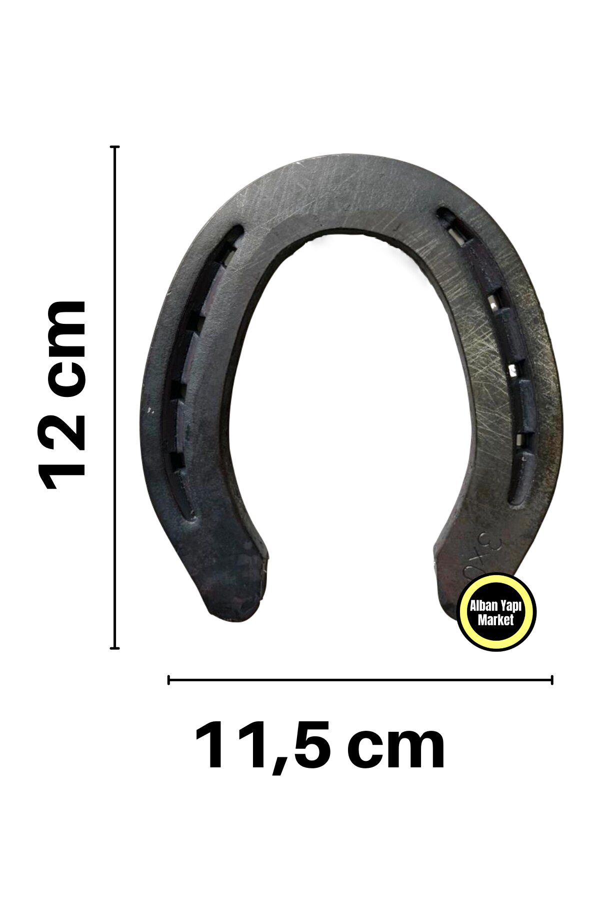 Real Horseshoe Iron Casting Handmade 2 PCs
