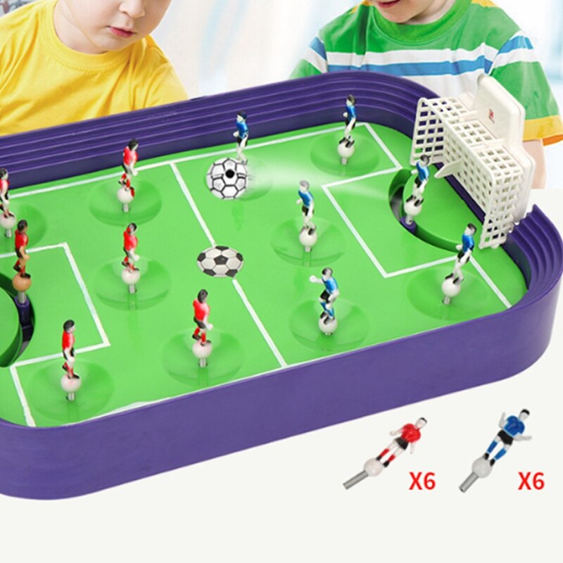 Mini bordfodbold sæt børn sport legetøj fodbold spil desktop fodbold felt model børn drenge fodbold legetøj sjovt