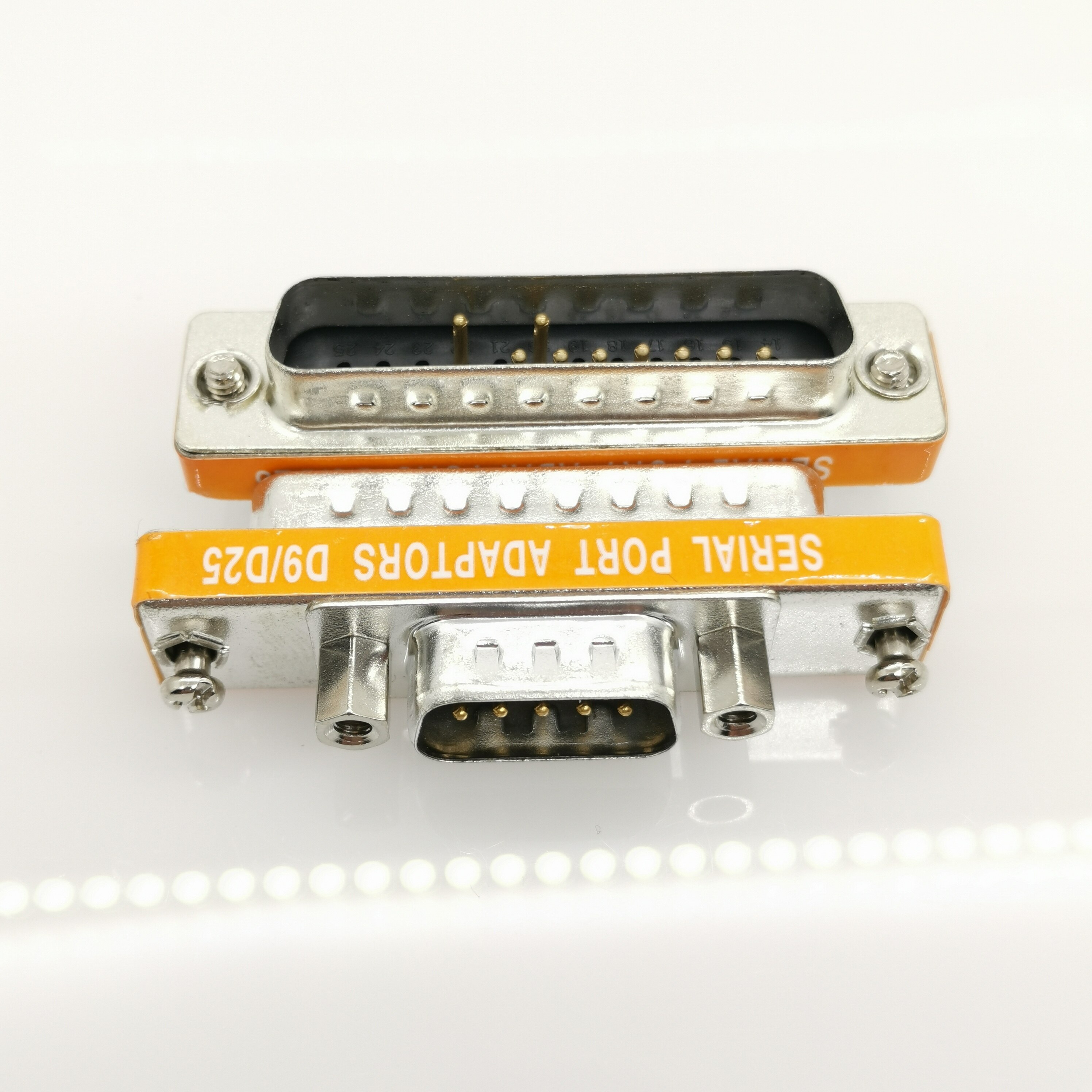 DB25 male to DB9 male Adapter D9/D25 Serial Port Adaptor 9Pin male 25P male Connector 9P 25Pin D25/D9 Convert protect joint
