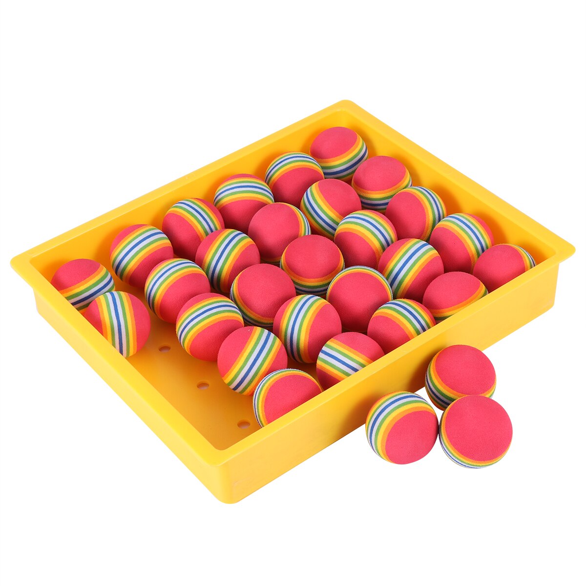 30 Pcs 42mm Training Accessories for Practice Outdoor: Red