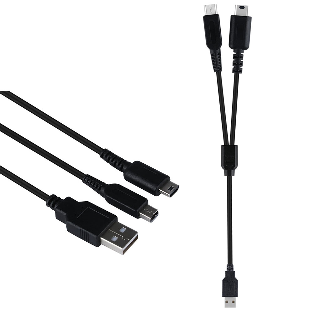 Universele USB Oplader Opladen Power Cable Koord Voor Nintendo Voor 3DS Voor DS Voor DS Lite Voor DSL Voor LL /XL Game Link Kabel 1.2m