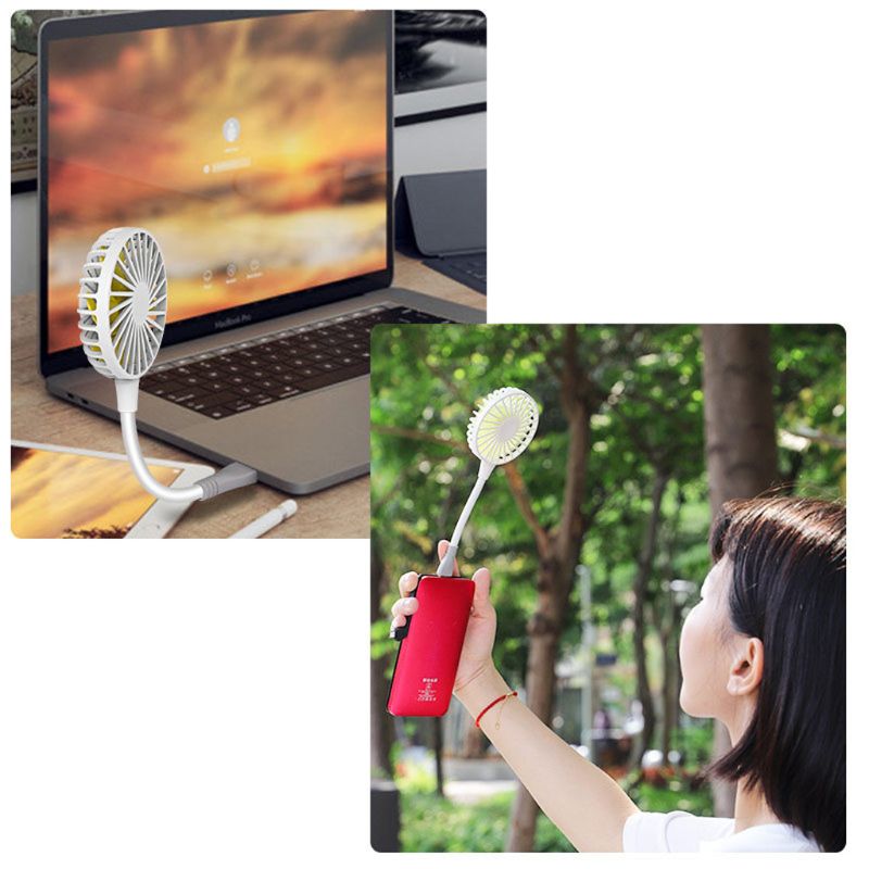 USB Wieraufladbarer Lüfter 3,7 V