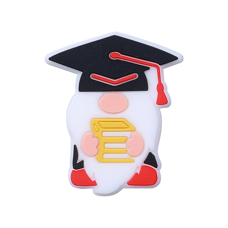 10Pcs Silicone Beads Learing Supplies Drawing Board Focal Loose Beads for Jewelry Making DIY Bracelet Keychain Accessories: khaki