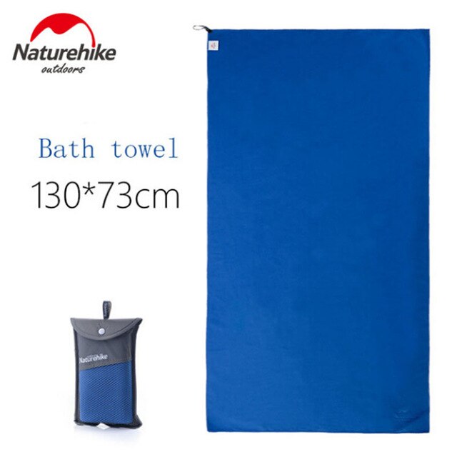 Naturehike Microfiber Magic Handdoek Absorberende Soft Lint Ecofriendly Doek Quick Drying Super licht handdoek NH15A003-P: Blue