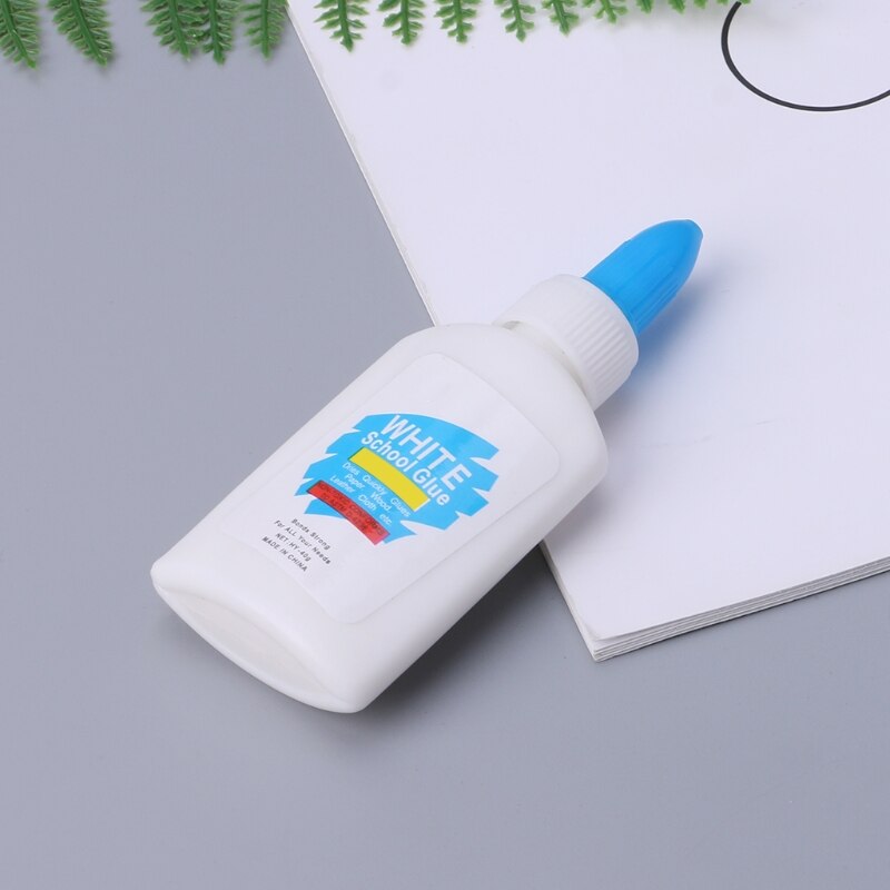 Pegamento blanco líquido lavable, adhesivo superfuerte para manualidades de papel, escuela y oficina, K9FA