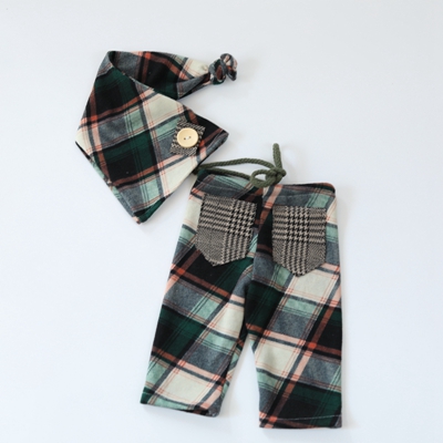 Pasgeboren Broek Fotografie Props Kleding Jongen Hoed Set Rooster Outfits Baby Props Voor Baby Accessoires Kleding Studio Foto: knitted baby clothes