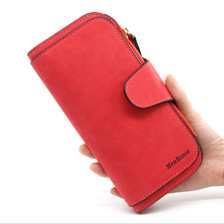 nouvelle portefeuille femmes court en cuir givré grande capacité pochette portefeuille femmes