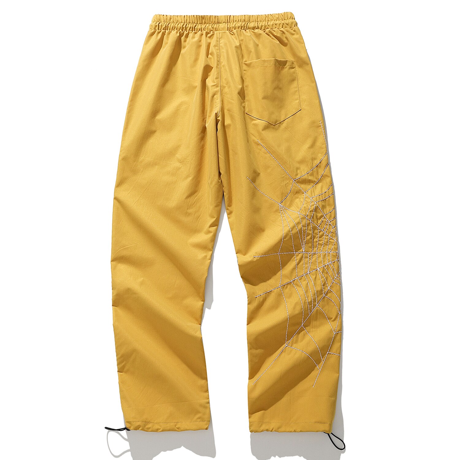 Spider Web Printing Trousers Men Harajuku Casual Hip Hop Jogging Harlan Trousers Street Clothing