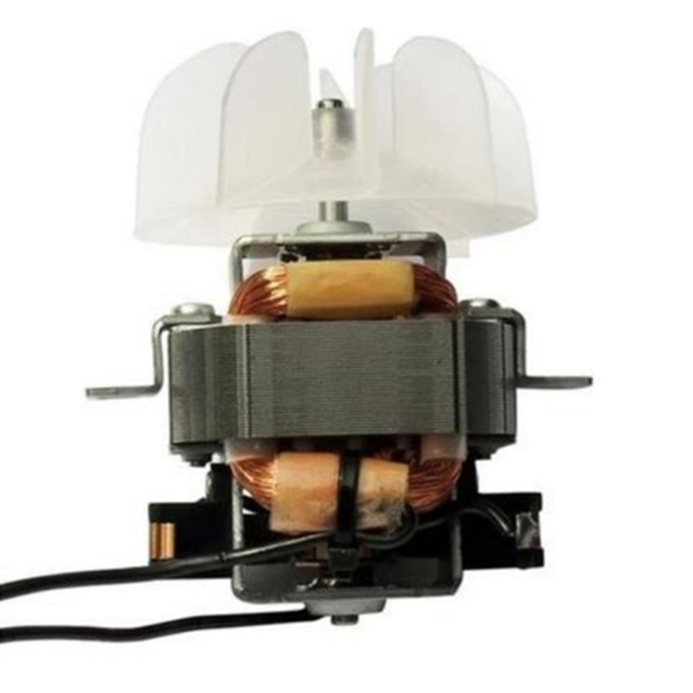 Moteur électrique de ventilateur/sèche-cheveux de salon de beauté utilisé dans le moteur de puissance élevée #21/réparation 1500W au-dessus du moteur spécial + une lame supplémentaire