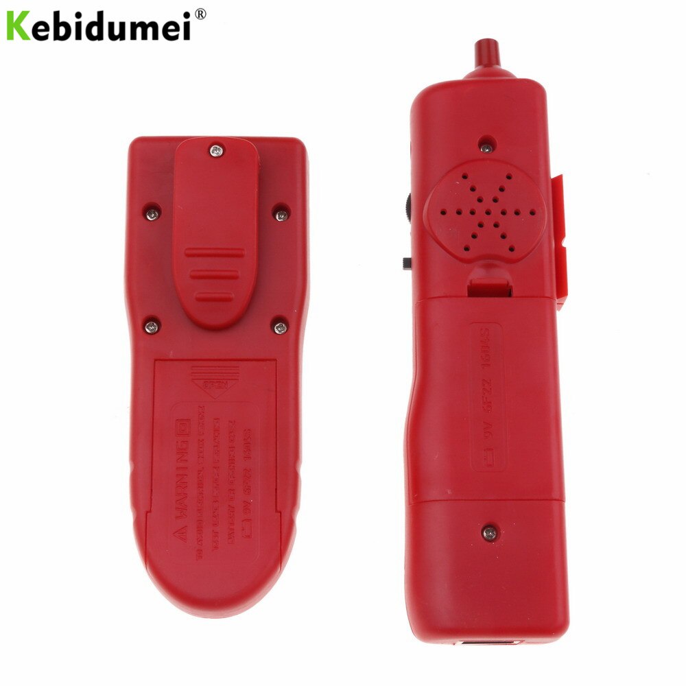 Kebidumei Telephone Phone Generator Tester Network RJ45 RJ11 Cable Wire Tracker Diagnose Tone Networking Tools