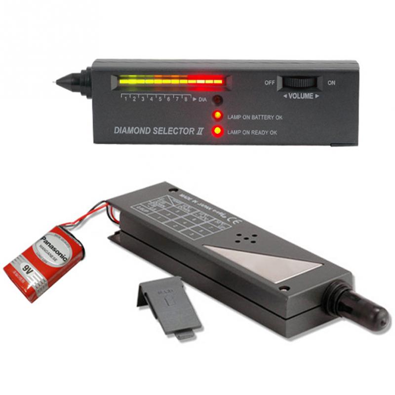 Diamond Gems Tester Draagbare Gemstone Selector Tool Ii Led Indicator Nauwkeurige Betrouwbare Sieraden Test Tool