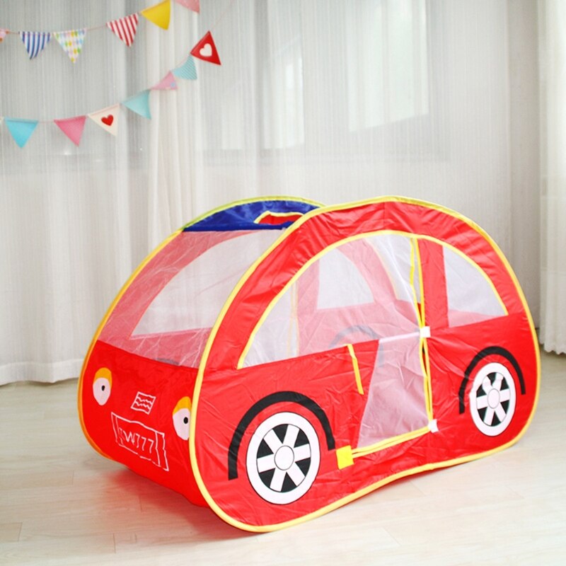 51 ''Cartoon Auto Tent Jongens Meisjes Speelhuis Indoor Spel Tent Voor Familie Games