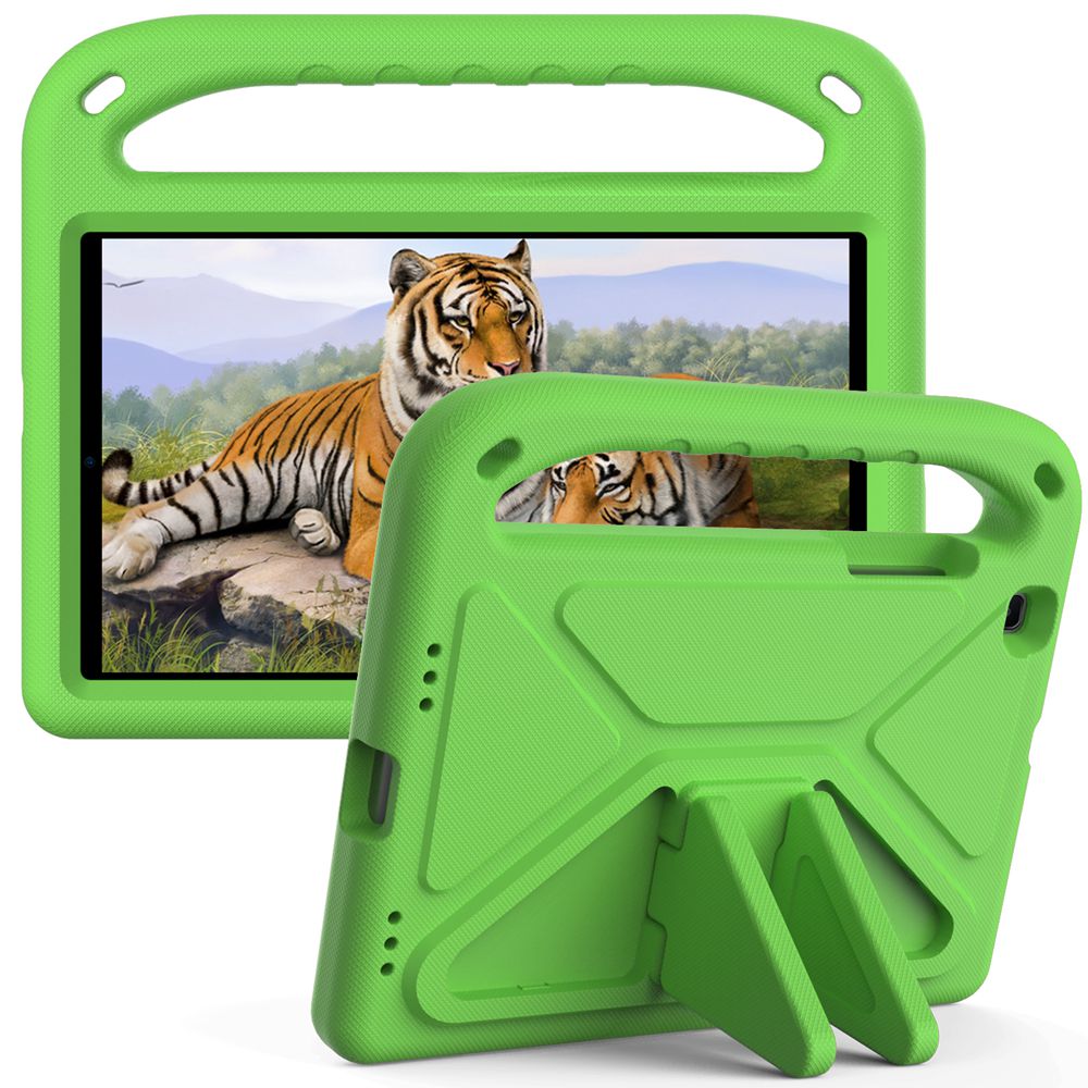 Für Samsung Galaxis Tab EINE 10,1 T515 T510 fallen freundlicher Tablette EVA schaum Stand Abdeckung für TabA 10,1 zoll SM-T510 SM-T515: Grün 2