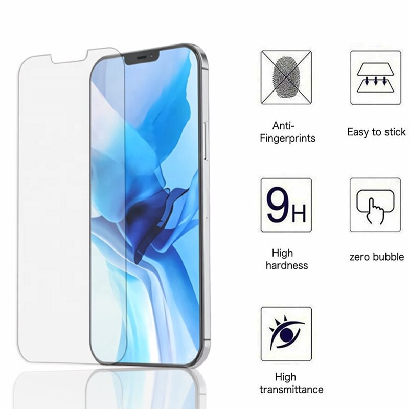 Protective Glass on the For iPhone 12 glass full cover iPhone 12 Pro Max Screen Protector Tempered Glass