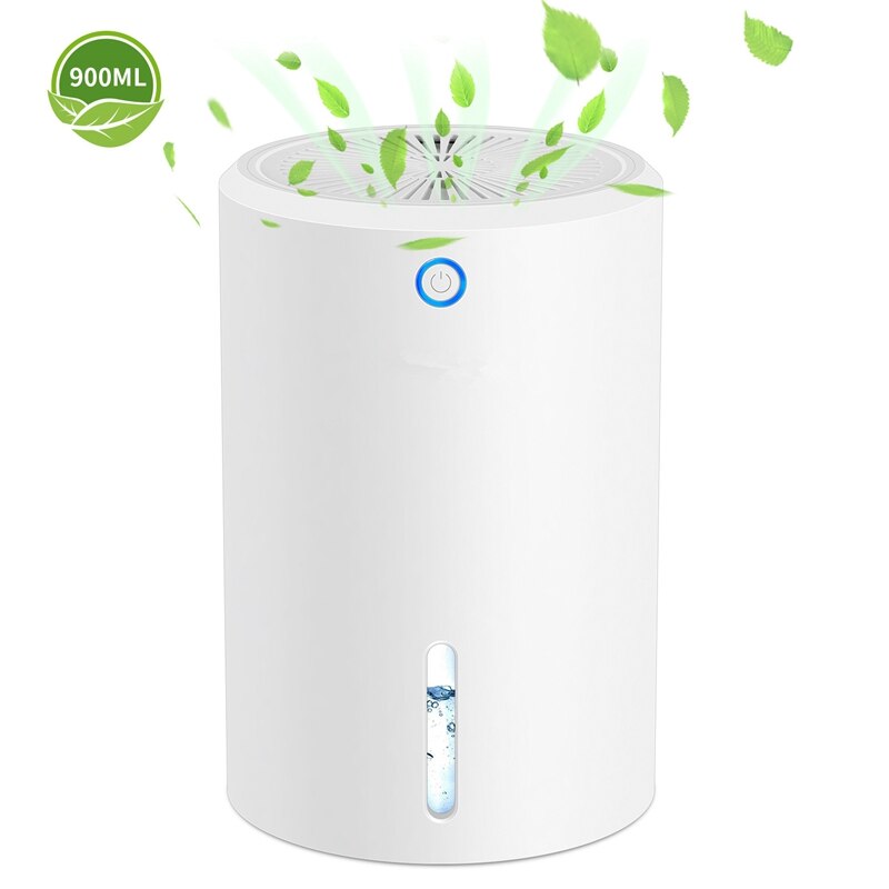 Electric Mini Air Dehumidifier 900Ml Portable Air Purifier Machine Automatic Power-Off Defrost for Home EU Plug