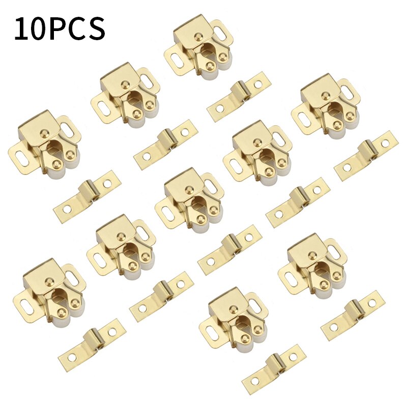 Door Stop Closer Stoppers Damper Buffer Magnet Cabinet Catches For Wardrobe Hardware Furniture Fittings 2-10PCS: pink