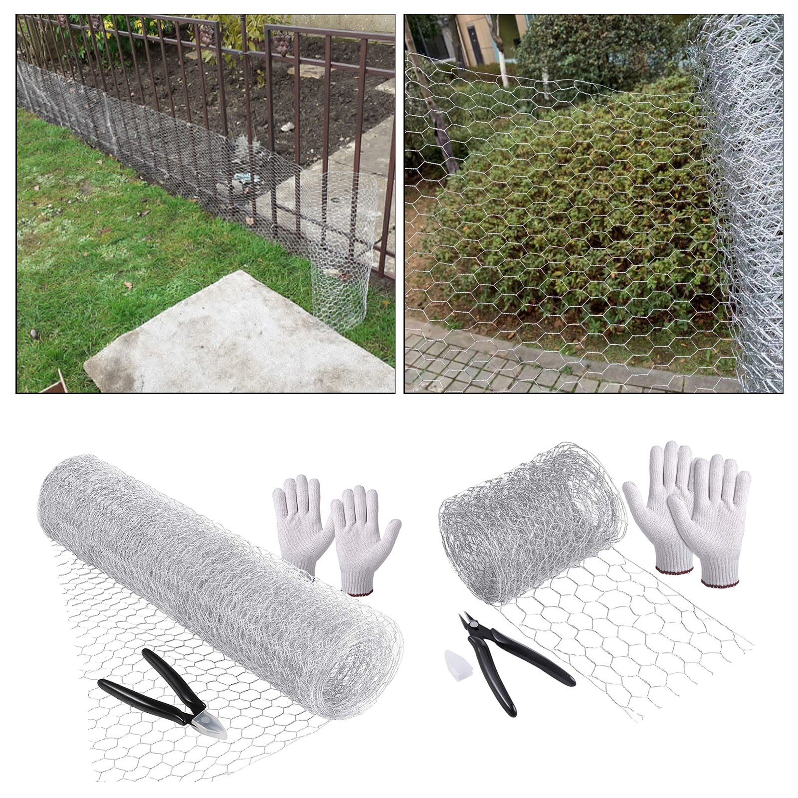Chicken Wire Mesh Netting Fencing Rabbit Cage Aviary Fence Sheet 5 Meters, Easy to Cut