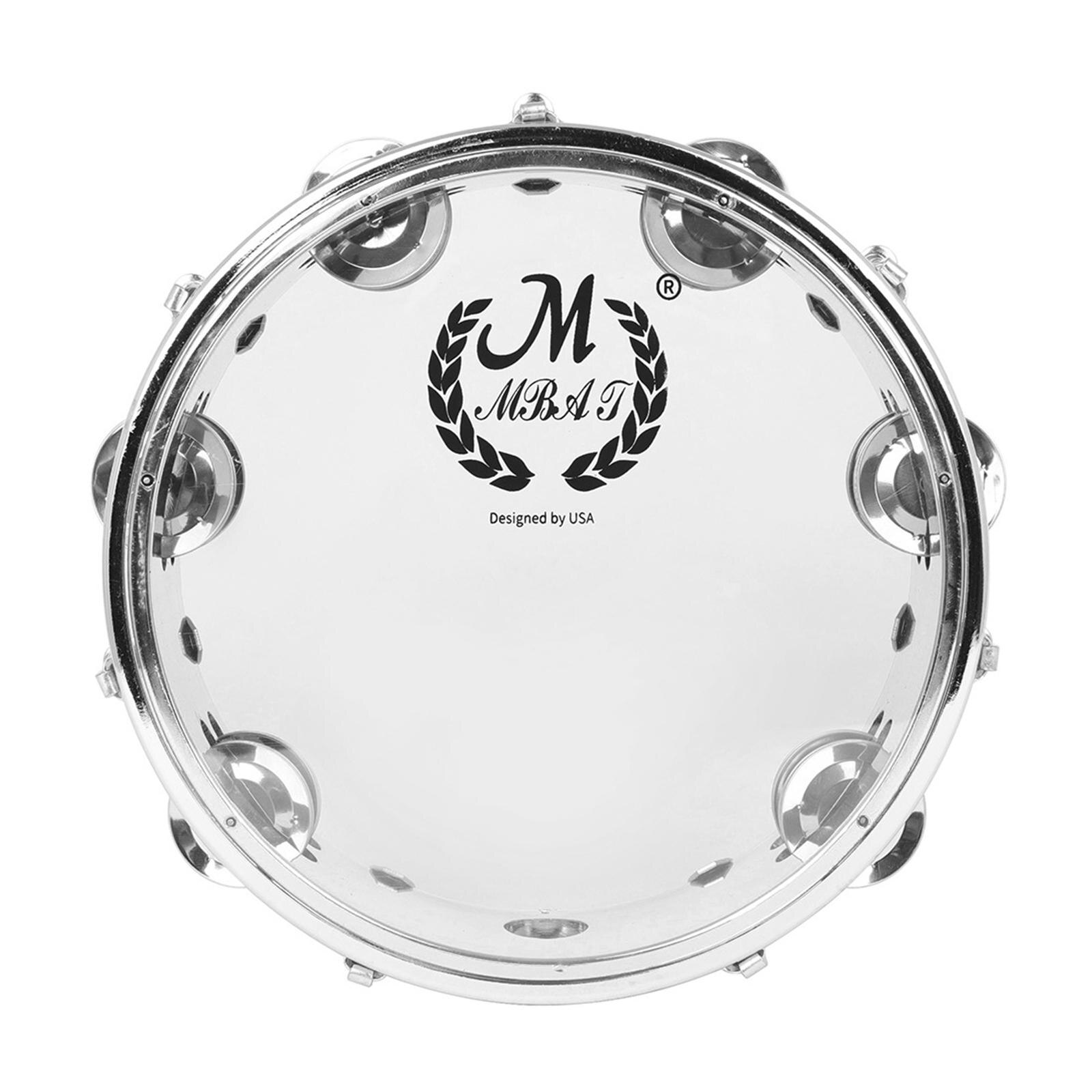 Schlagzeug Tamburin Helle Knackig Instrument Blasen Capoeira Samba Musical Tamborine für Klassenzimmer freundlicher Party Kleinkind Spielzeug