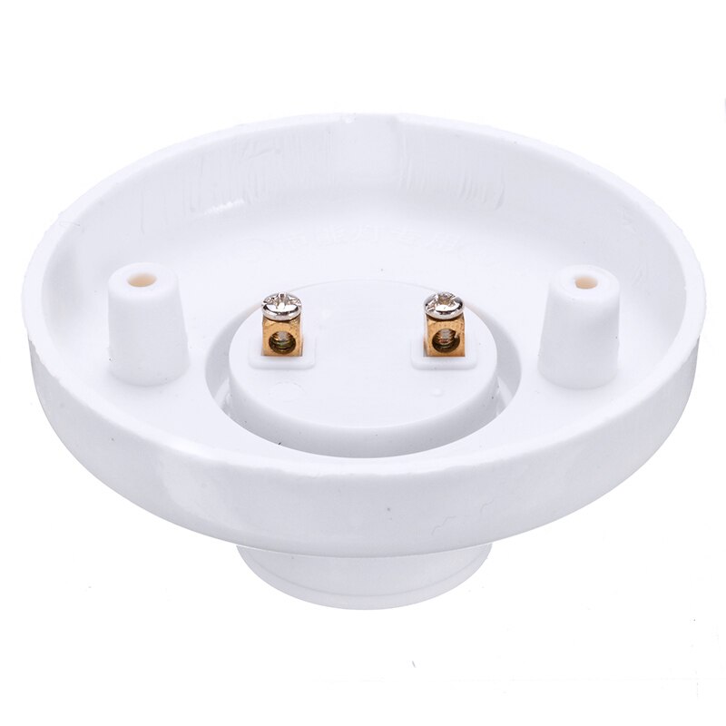 10Pcs/set E27 Light Bulb Pendant Lamp Holder DIY Lamp Base Round Light Fixing Base