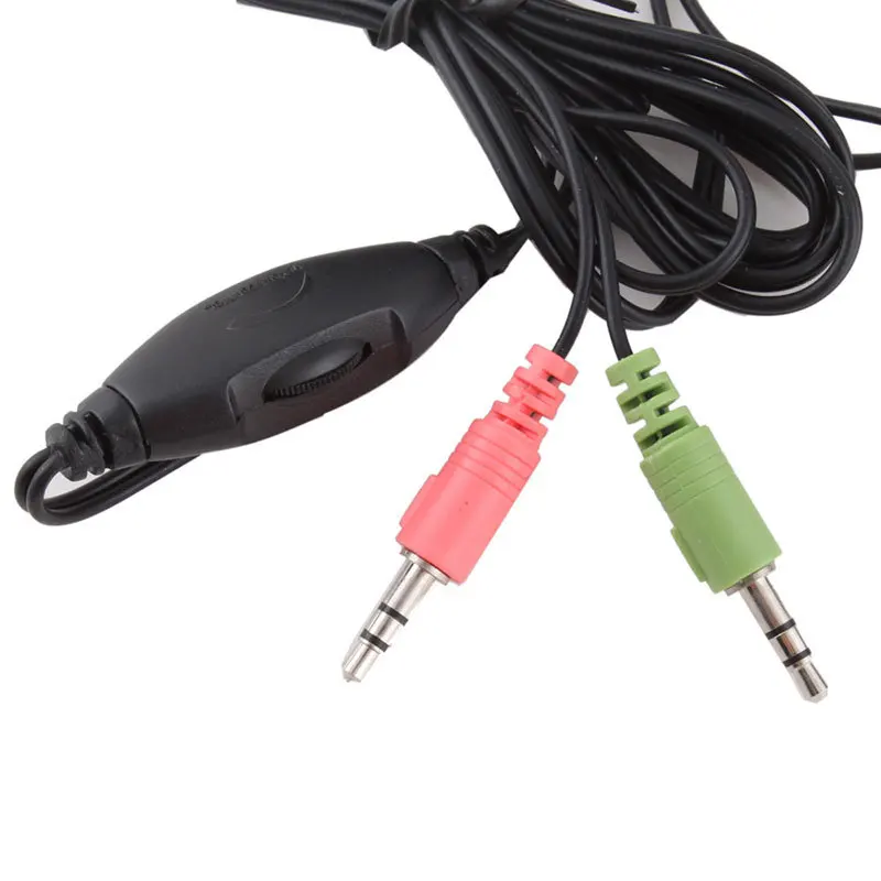 Goedkope Bedrade Gaming Koptelefoon Hoofdtelefoon Met Microfoon 3.5Mm Plug Mic Voip Headset Skype Voor Pc Computer Laptop #21228