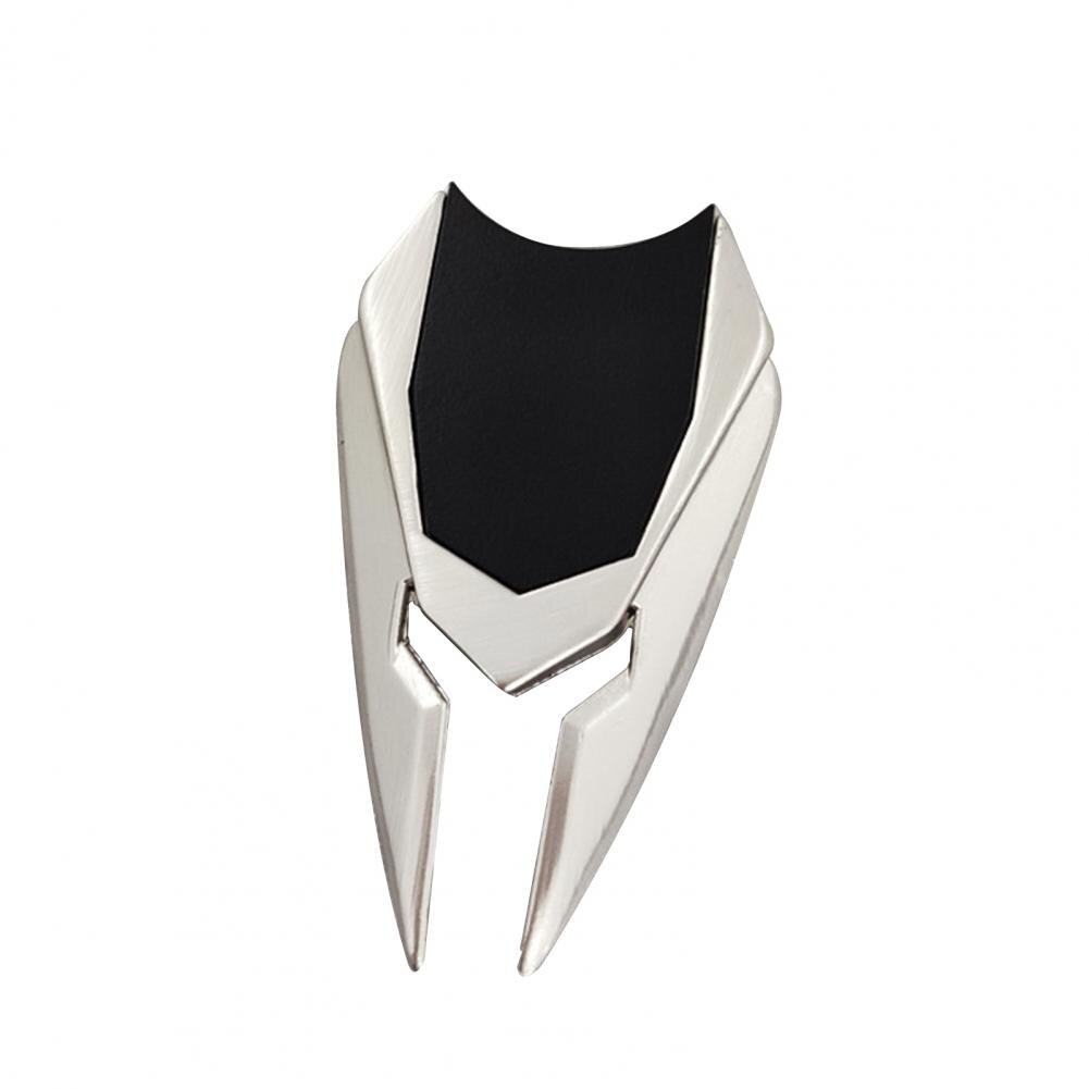 Golf Marker Divot Tool Leichte Zink-legierung Anti-wear Rasen Reparatur Multifunktionale Tragbare Golf Zubehör: Silver  Black