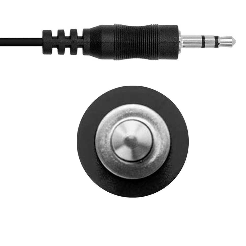 Nanokable 10.24.0103 3m Audio Aux 3.5mm kabel typu Jack czarny dźwięk radia przewód samochodowy podwójny męski do słuchawki z Radio samochodu