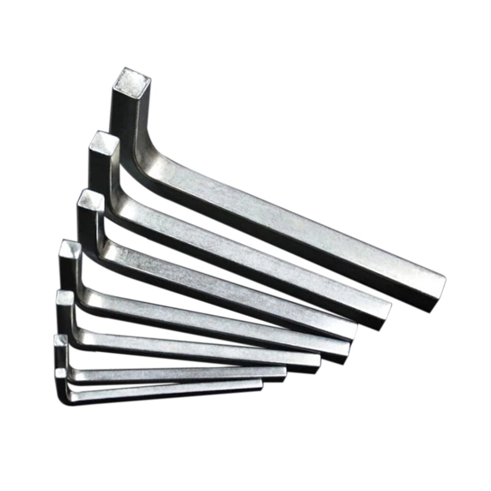 1 sztuk L kształt kwadratowy klucz głowy garnitur 3-10mm klucz kwadratowy 4 punkt klucz śrubokręt zestaw dla bezpieczeństwa śrubin samogwintujące napęd