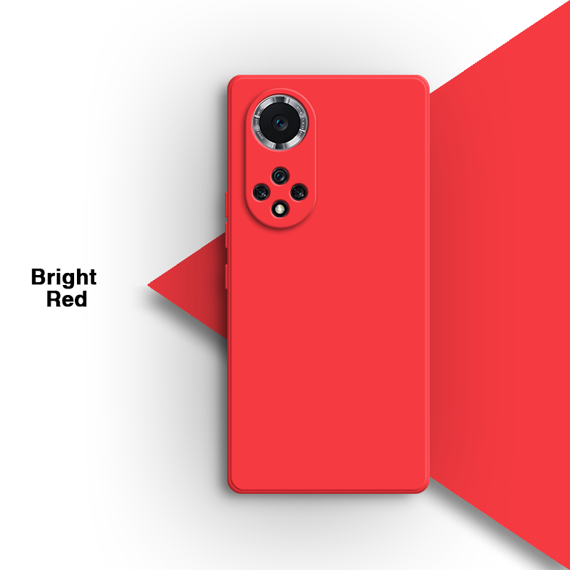 Einfache Original-Handyhülle für Huawei Nova 9 Nova 9 Profi SE 9 Profi 9 SE 5G, hochwertige, quadratische, flüssige Silikon-weiche Handy, Mobiltelefon Rückseite