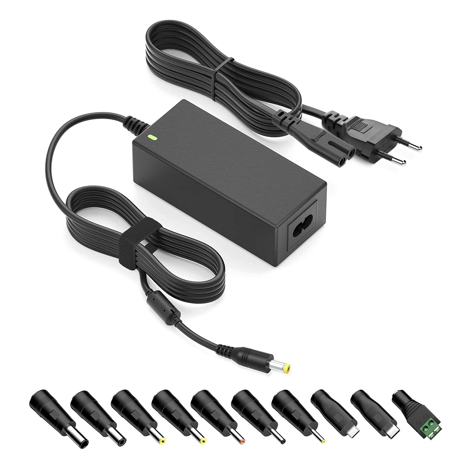 12v 3a uniwersalna ładowarka do laptopa – 36w zasilacze sieciowe do teclast, chuwi herobook, jumper, medion, thomson, fusion 5,  iota, flex: Czerwony