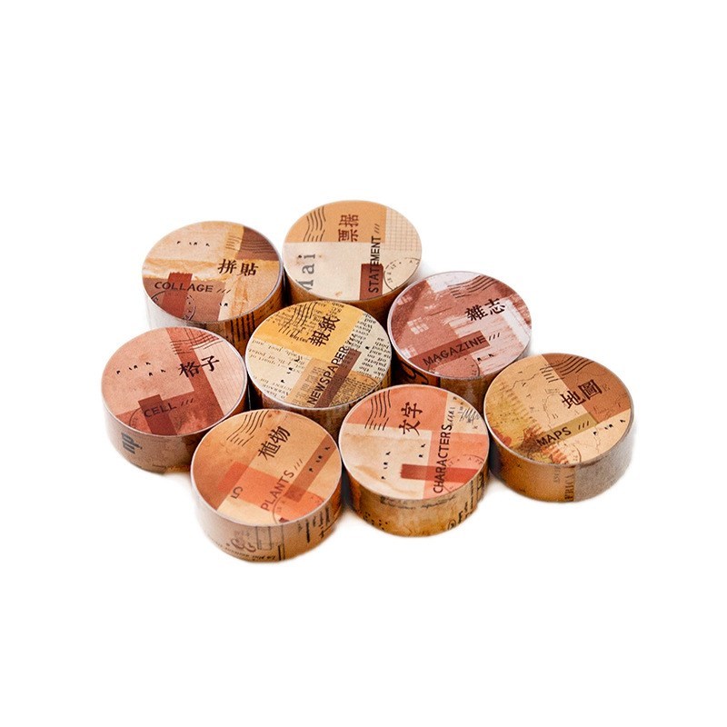 Vintage
Washi Tape Antique Retro Decorative Masking Tape For Craft Kids Scrapbooking Supplies