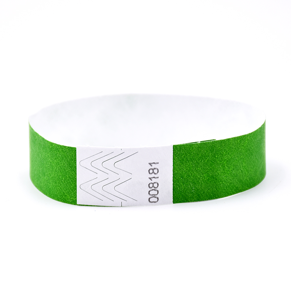 3/4 inch Tyvek digitale serienummer armband, feestspeeltuin en andere activiteiten dragen 1000 prachtige gekleurde polsbandjes: Goud-kleur