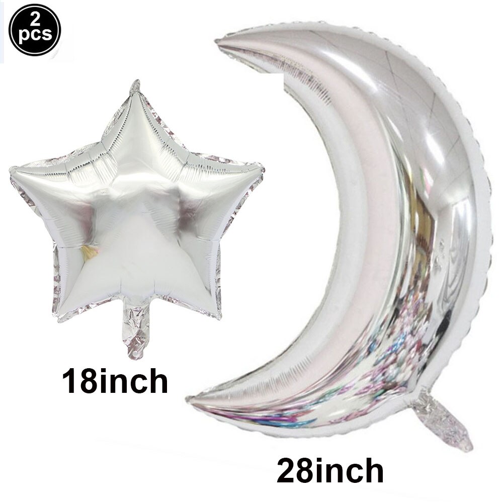 2pcs /Set Space Balloons Space Rocket Astronaut for Boy Galaxy Space Theme Party Kids Birthday Babyshower Birthday Decorations: 06